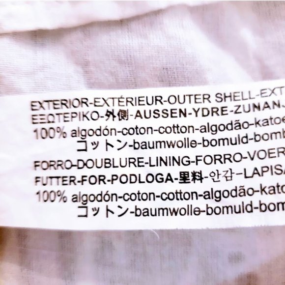 ZARA TRAFALUC Mini Dress, Blue White Striped 100% Cotton Lace Casual Boho, M - Picture 9 of 14